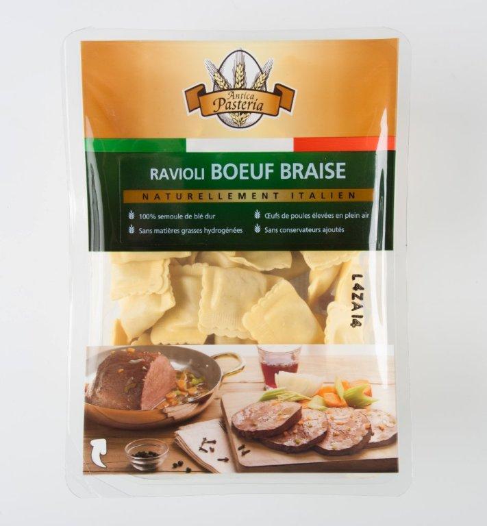 ravioli met "rundsvlees"